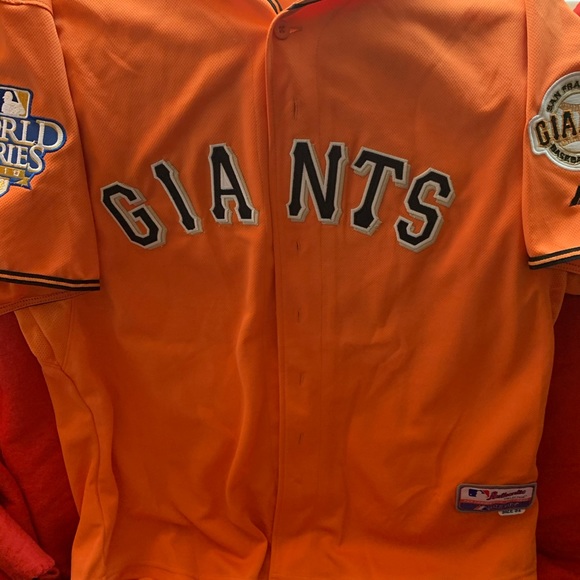 san francisco giants world series jersey